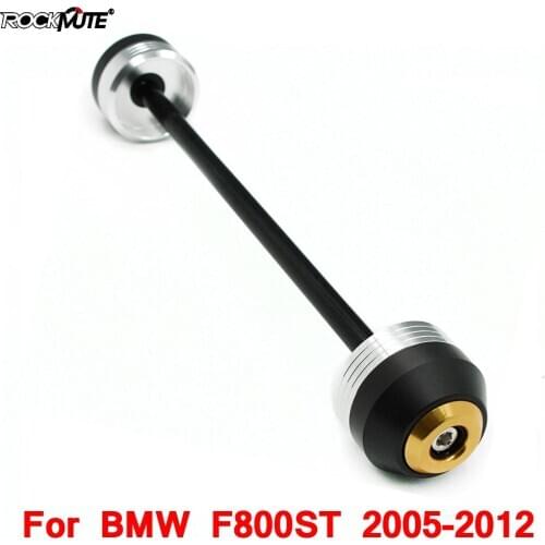 Motorcycle Wheel Falling Protector Pad For BMW F800ST 2005-2012 Front Axle Fork Crash Sliders