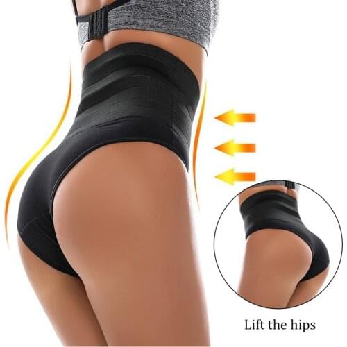 Women High Waist Shaping Panties Breathable Body Shaper Mesh Sexy Underwear Butt Lifter Seamless Briefs Lingerie Shaperwear