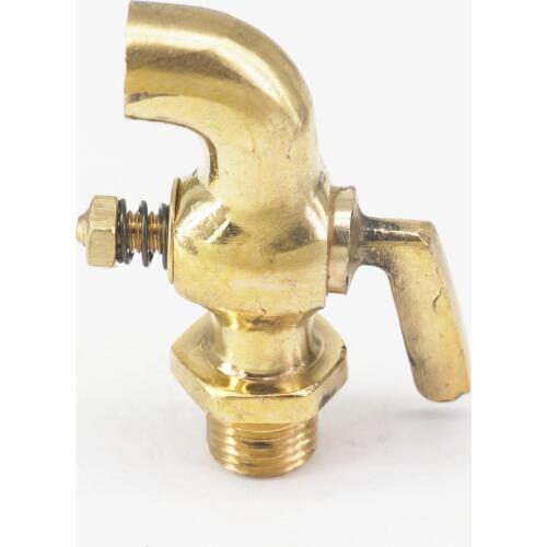 1/4" BSP Male Thread Bronze Antique vintage brass one handle faucet water tap Petcock Connection