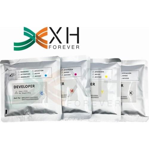 1Set. Developer For Ricoh Aficio MP C2003 C2503 C3003 C3503 C4503 C5503 C6003 MPC 2003 2503 3003 3503 4503 5503