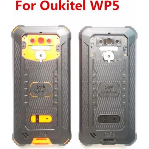 For Oukitel WP5 New Original 5.5inch Battery Cover Shell Housings Case Repair Frame Replacement