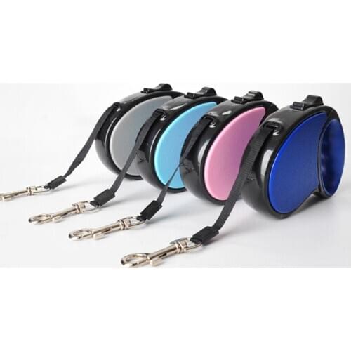 Retractable Dog Leash Automatic Flexible Dog Puppy Cat Traction Rope Belt 3/5M Dog Leash For Small Medium Dogs Pet Products