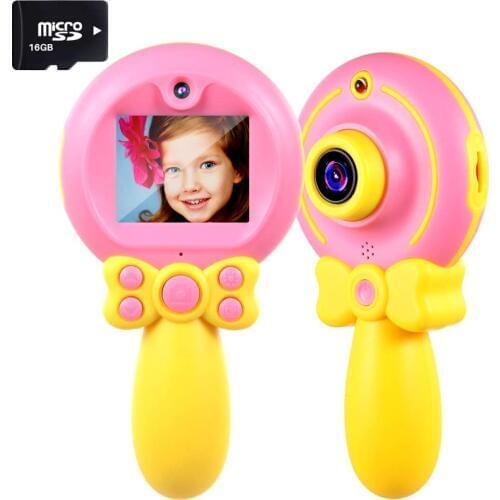 Kids Digital Camera 2 Inch 8MP HD Magic Wand Creative Kids Camera for Kids Shockproof Handheld Children Selfie Toy Camera Best