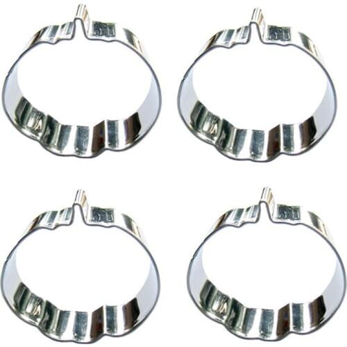 Mini pumpkin shape 4 piece biscuit cutting molds, baking tools, cake decorating soft candy tools