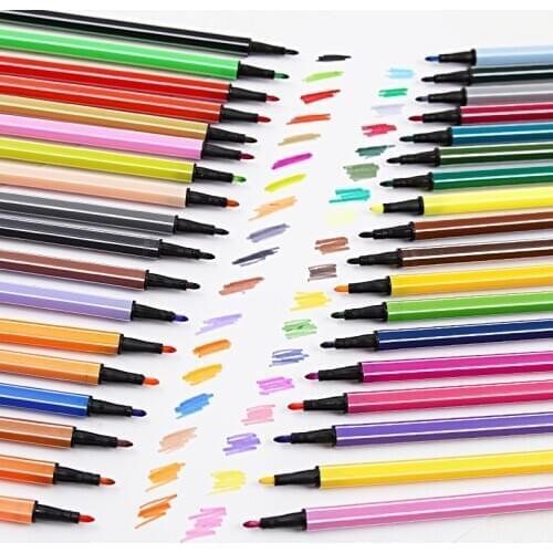 12pcs to 36pcs Per Set Multicolor Art Marker Pen Manga Sketch Watercolor Painting Brush