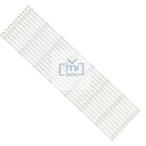 100% New 12pcs/Kit LED strips for TOSHIBA 65 TV 65L621U Rev.A 4708 K65WDR A1213K01 4708-K65WDR-A1213K01 K65WDR A1 65PUF6051/T3