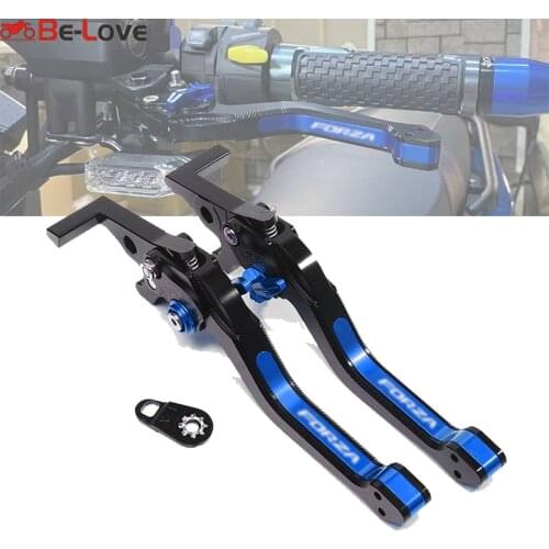 New Parking Folding Extendable Motorcycle Brake Clutch Lever For Honda FORZA 125 Forza 300 Forza300 Forza250 Forza 250 2010-2020