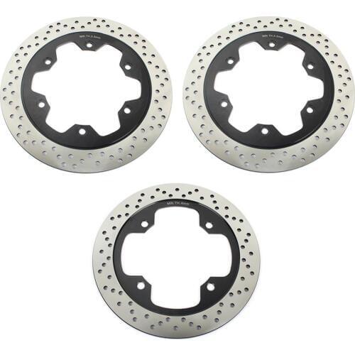 BIKINGBOY For Honda CBF 600 N 03-07 CBF600 2003 2004 2005 2006 2007 Front Rear Brake Discs Disks Rotors 296mm 240mm Full Set