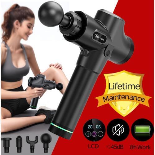 Muscle Massage Gun Deep Tissue Massager Therapy Gun Exercising Muscle Pain Relief Body Shaping recovery muscle