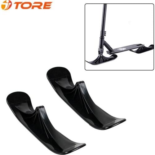 Snow Ski Sled for Scooter Skiing Snow Board for 2 Wheels Scooter Accessories Skateboard on Ice Ground Sled Kids Adults 2 pcs/lot