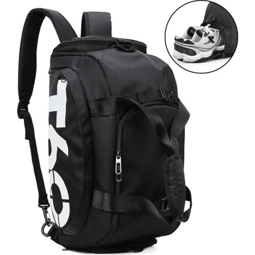 Dry Water Wet Separation Men Fitness Bag Waterproof Gym Sport Women Bag Outdoor Fitness Portable Ultralight Yoga Sports Bag