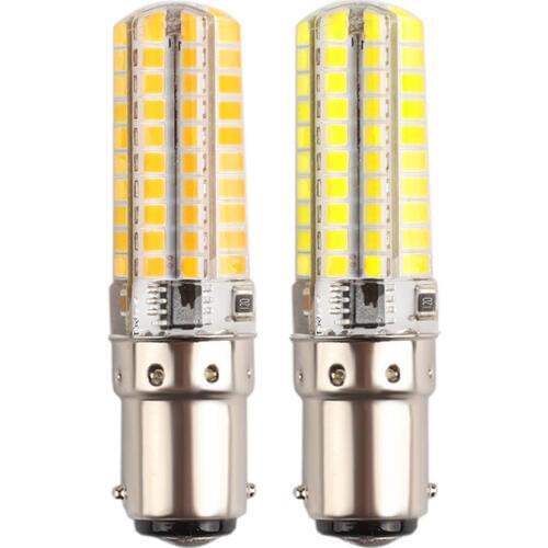 New BA15 Dimmable 10W 2835SMD LED Crystal Lamps Energy Saving Corn Light Bulbs Light 110V 220V warm white cool white 5pcs/lot