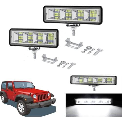 72W/18W Led Work Light White Driving Lamp Portable Modified Lamp Emergency Car Repairing Car SUV Boat Led Bar Flood Light Lamp