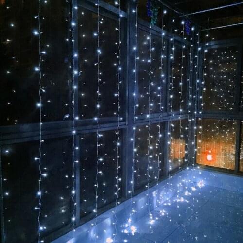 TAKEY LED Garland Curtains
