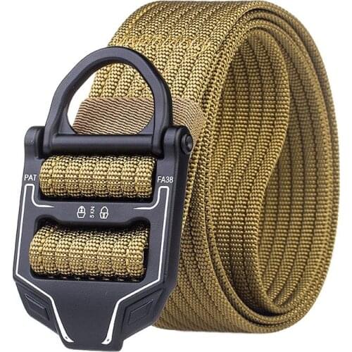 Tactical Belt Outdoor Equipment Nylon Deputy Military Belt Combat Knock Off Emergency Survival Waist Straps Heavy Duty Belt