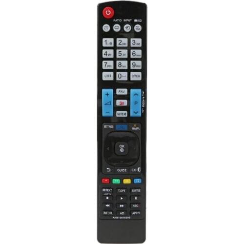Universal Replacement for LG AKB73615303 3D Smart TV Remote Control Black