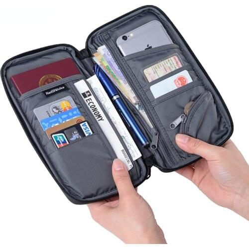 Waterproof Multiple Travel Journey Document Organizer Wallet Family Passport Card Holder Ticket Credit Card Bag Case
