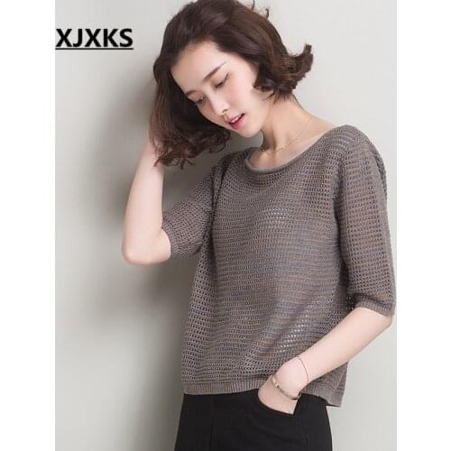 Women's Loose T-Shirts XJXKS China