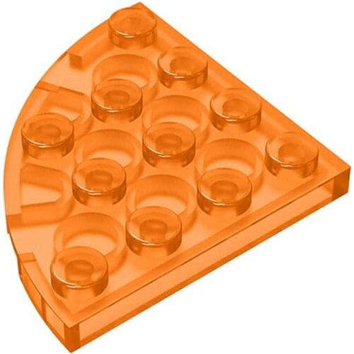 10PCS Replaceable 30565 4x4 Round Corner Board Parts Building Blocks High-Tech Assemble Replace Bricks Toys For Children Gifts