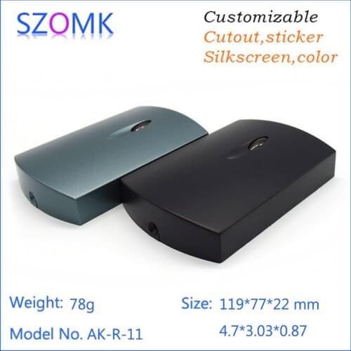 15 pcs, 119*77*22mm distribution box plastic enclosure electronics case project box szomk door system entrance boxes enclosure