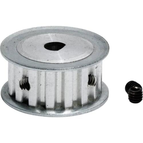 15Teeth D Shape Bore Timing Pulley Bore Dia.: 5x4.5/6x5/6x5.5/8x7/8x7.5mm Belt Width 11mm XL 15T CNC Timing Pulleys