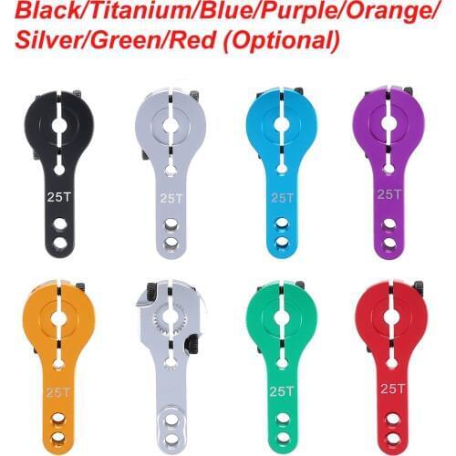 5pcs 25T Metal Servo Rocker Metal RC Servo Arm Aluminum RC Model Set for Futaba for Savox for Xcore for HL for HSP