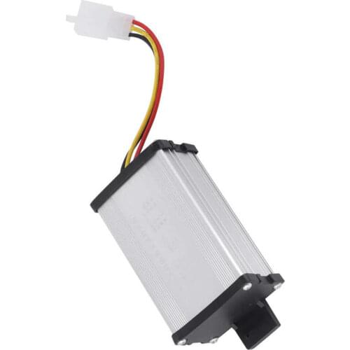 Scooter Converter Adapter DC Voltage Transformer Converter Adapter Module 48V-72V to 12V/10A for Electric Vehicle Battery Conver