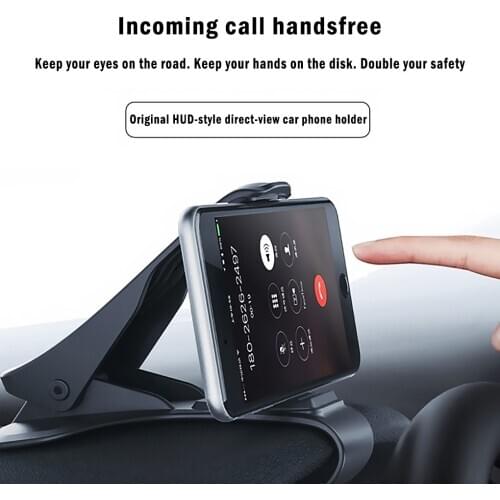 Dashboard Smartphone Car Holder Plastic Adjustable Lazy Bracket Mobile Clip Stand Normal Holder Dashboard Clip