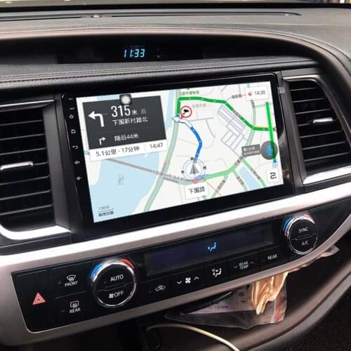 64GB Android 10 2Din Car Multimedia GPS For Toyota Highlander 2015 Autoradio BT Navigation Stereo Head Unit Tape Recorder Radio