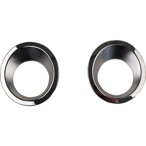 Car Rear bumper fog lamp plating frame Rear bumper light frame Decorative frame for Nissan QASHQAI 2008 2009 2010 2011 2012 2013