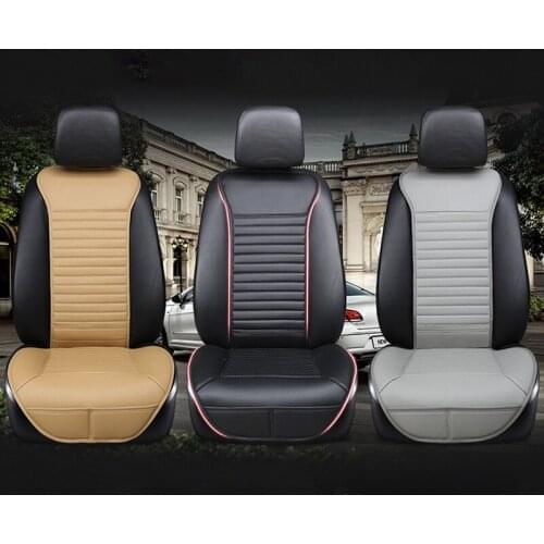 1 piece pu leather car seat cushion Car accessories anti-skid car seat cover feel good universal non-slip seat cover