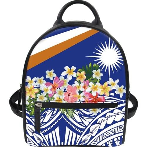 ELVISWORDS Women's Blue Backpacks