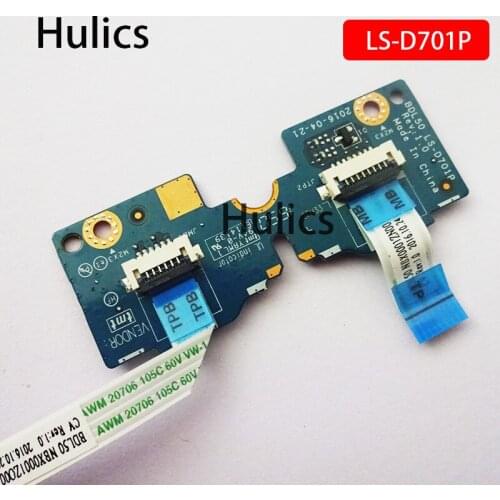 Hulics Original For HP 15-AC 15-AF 15-B 15-BN070WM 15-AY 255 250 G5 Left and Right laptop Keypads Touchpad Buttons LS-D701P