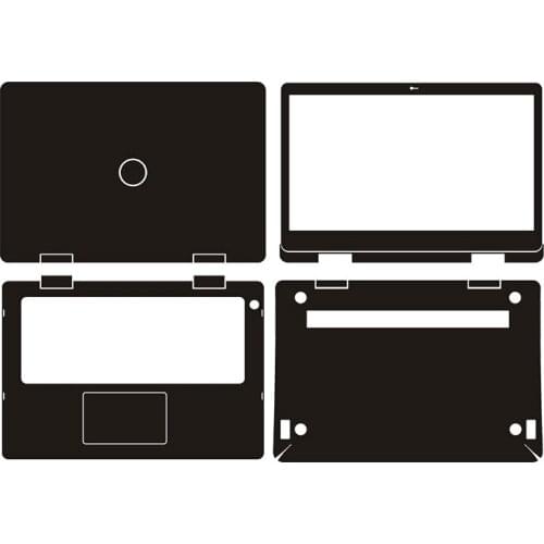 KH Laptop Sticker Skin Decal Carbon fiber Cover Protector for Dell Inspiron 5481 14"