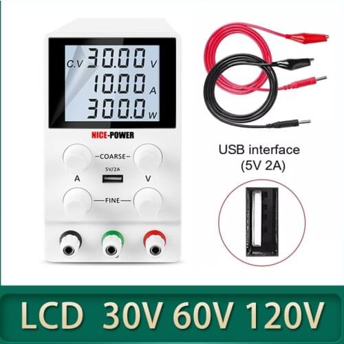 30V 10A Digital Switching DC Power Supply Adjustable Power Source LongWei Voltage Regulators K3010D 110V/220V 60V5A 120V3A