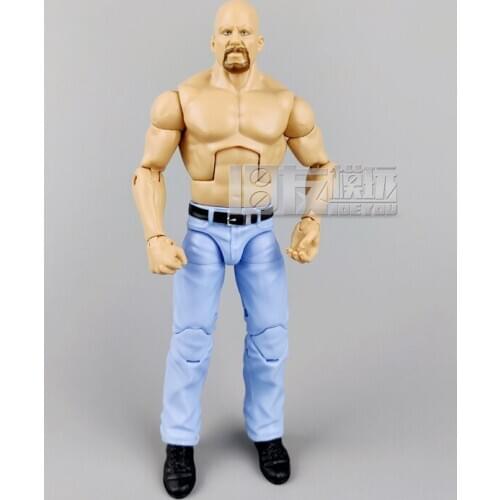 Hot 16 Cm High Classic Toy Occupation Wrestling Gladiators Movable Stone Cold Wrestler Action Figure Toys for Children