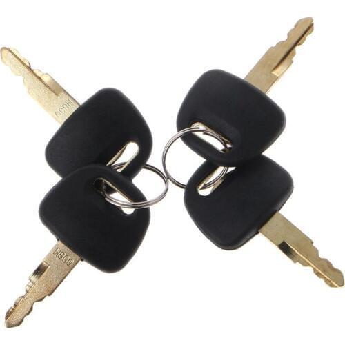5pcs Excavator Keys Set Excavator Replacement Ignition Start Keys For Hitachi & Hitachi ZAX Grab BU0028