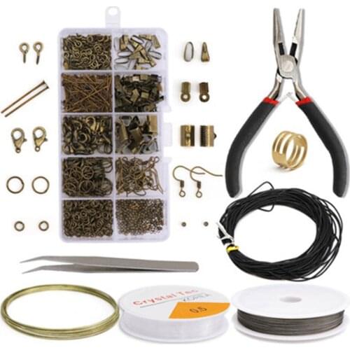 Earring Material Bead Pliers Set DIY Easy To Use To Make All Kinds Of Earrings Multi-function Handmade Jewelry Accessories