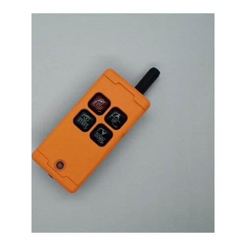 OBOHOS HS-4 220V 4 Channels 1 Speed Control Hoist industrial wireless Crane Radio Remote Control System