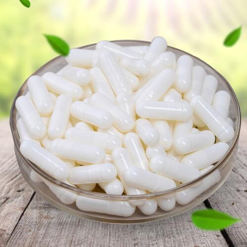 1000pcs/lot Free shipping white gelatin empty capsules, hollow gelatin capsules, empty pill capsule,medicine capsule 0# ZKH63