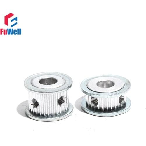 S2M 25Teeth Timing Belt Pulley 7mm/11mm Belt Width S2M-25T Toothed Pulley 4/5/6/8mm Bore Aluminum Alloy Synchronous Pulley