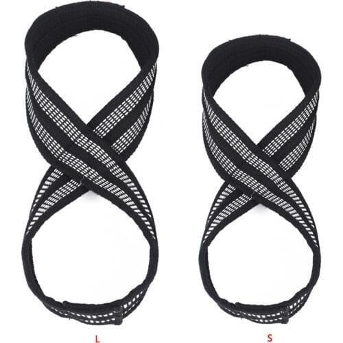 1pair Weight Lifting Straps Dead Lift Wrist Strap for Pull-ups Horizontal Bar Powerlifting Gym Fitness Bodybuilding straps1
