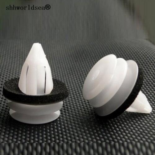 Shhworldsea auto clip fastener for Door plank of decoration board button for BMW 3,5,7 51418224768