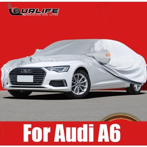 Oxford cloth winter Full Car Covers Outdoor Waterproof Sun Rain Snow Protection UV Camouflage For Audi A6 2017-2021 Accessories
