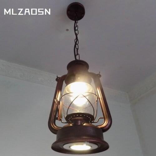 Vintage antique kerosene lamp fashion chinese style nostalgic lantern pendant light lamp decoration lighting lamps
