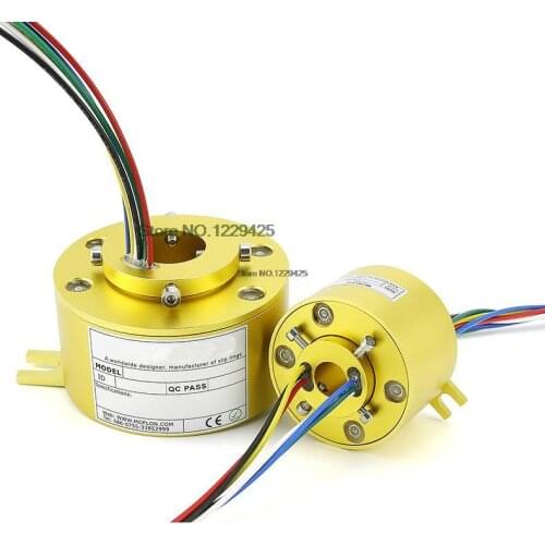 Rotary Conductive Slip Ring Hole 5mm 7mm 10mm 12.7mm 25.4mm 30mm 38.1mm 40mm Collector Slip Ring