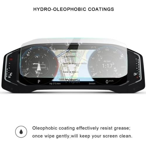 Car Screen Protector For Tiguan Active Info Display 10.25Inch 2019 2020 LCD Instrument Display Auto Interior Accessories