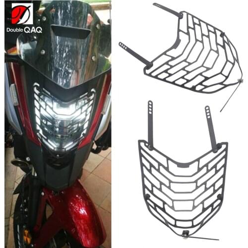 Motorcycle Headlight Guard Cover Protector For HONDA NC 750X NC700X NC750X NC 700X 2012-2018 BLACK