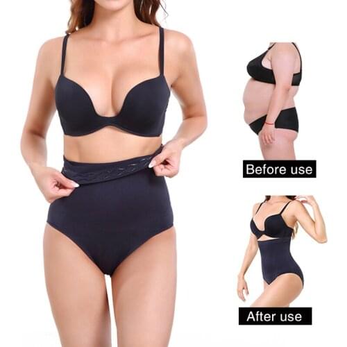Women High Waist Slimming Tummy Control Panties Lady Shapewear Butt Lifter Underwear Seamless Body Shaper Knickers Pant Briefs