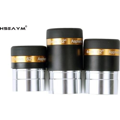 1.25 inches 62 degree 4mm Eyepiece Wide-angle High-powered Astronomy Monoculars Telescope Ocular Accessories